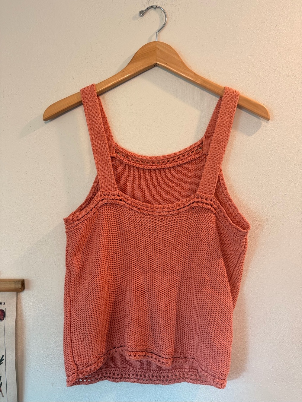 Banana Republic - Small - Coral Knit Tank Top - Picture 5 of 7